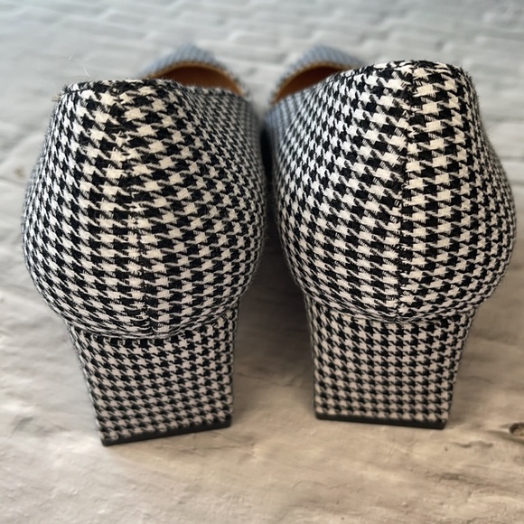 ZARA | Houndstooth print block heels - Picture 10 of 10